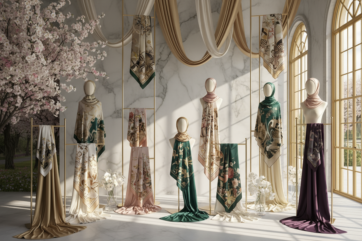 Printed Chiffon Hijabs – Effortless Elegance in Every Print